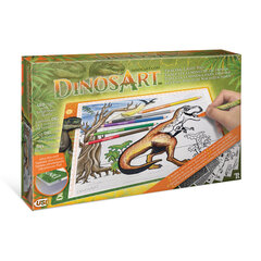 Творческий набор Dinosart Tracing Light Pad, 15151 цена и информация | Развивающие игрушки для детей | hansapost.ee