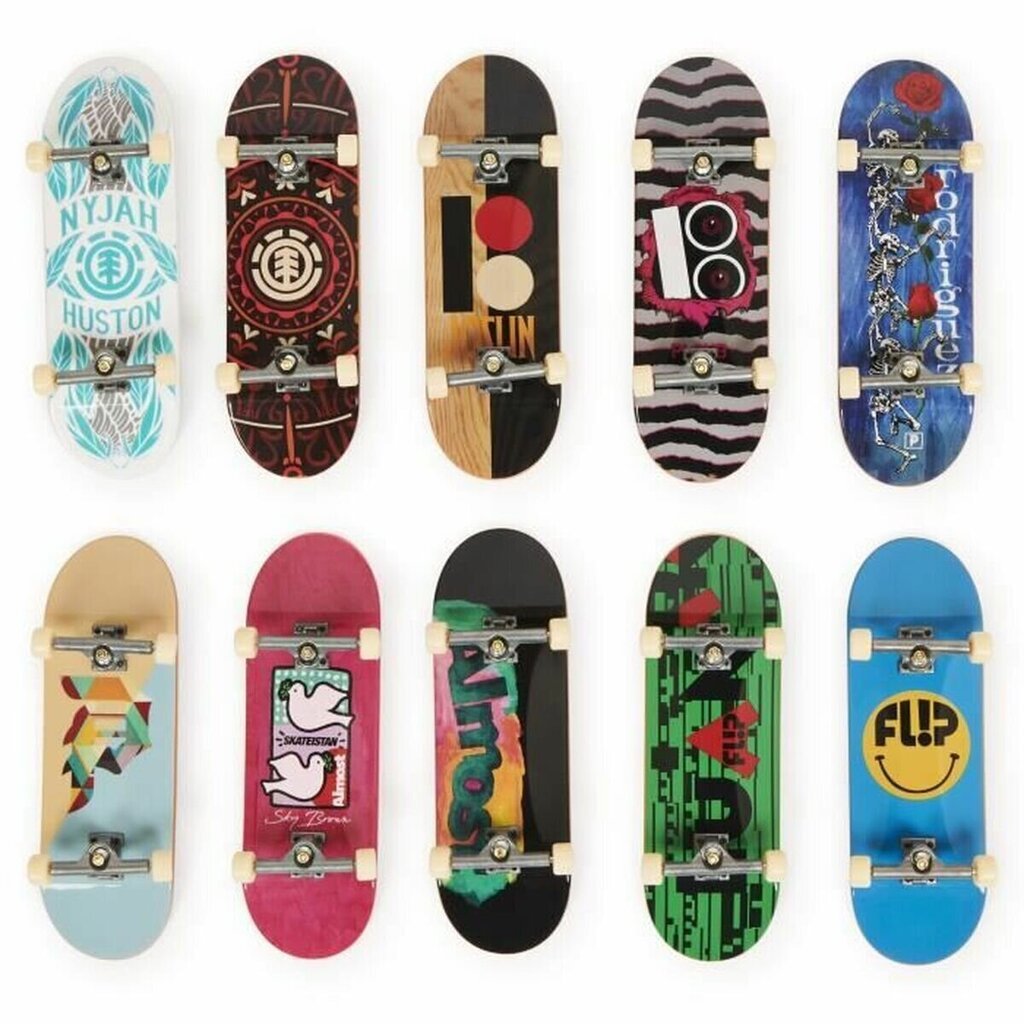 Fingerboard Set of 10 Tech Deck DLX Pro Pack rulaplaadid hind ja info | Mänguasjad poistele | hansapost.ee