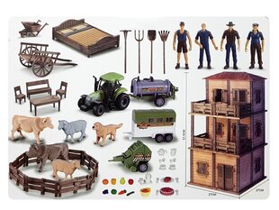 Suur DIY komplekt tarvikutega "Farm" hind ja info | Arendavad laste mänguasjad | hansapost.ee