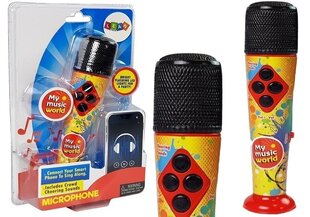 Laste karaokemikrofon, punane цена и информация | Развивающие игрушки для детей | hansapost.ee