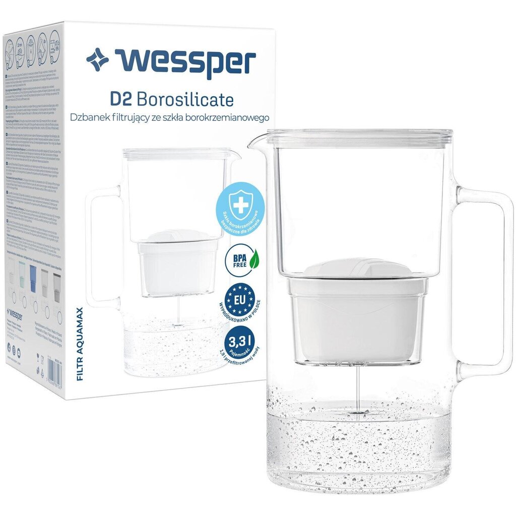 Wessper AquaClassic D2, 1 tk. hind ja info | Veefilterkannud ja veefiltrid | hansapost.ee