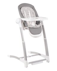 Многофункциональный стульчик-качалка для кормления KikkaBoo Prima 3in1, Grey 2023 цена и информация | Обеденные стулья | hansapost.ee