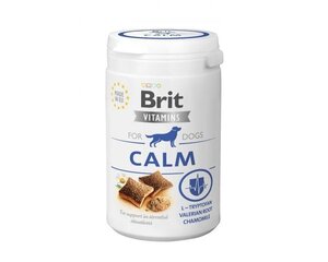 Витаминная добавка Brit Vitamins Calm для собак, 150 г цена и информация | Витамины, добавки, средства от паразитов для собак | hansapost.ee