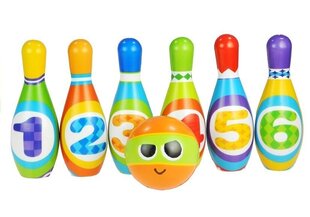 Набор для боулинга с мягкими кеглями с цифрами Bowling цена и информация | Развивающие игрушки для детей | hansapost.ee