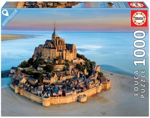 Educa - Puzzle 1000 Mont-Saint-Michel цена и информация | Pusled lastele ja täiskasvanutele | hansapost.ee