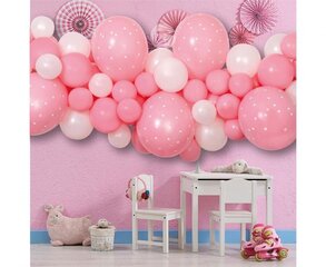Õhupallipärg Baby Pink õhupallidega hind ja info | Õhupallid | hansapost.ee