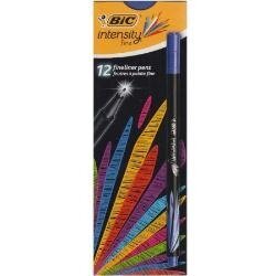 Tindipliiats BIC Fineliners INTENSITY FINE Blue BCL Box 12 цена и информация | Kirjutusvahendid | hansapost.ee