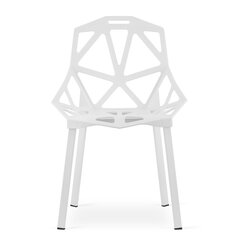 Комплект из 3-х стульев Essen, белый цена и информация | Стулья для кухни и столовой | hansapost.ee