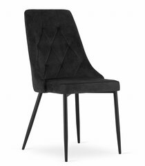 Комплект из 2 стульев Imola, черный цена и информация | Стулья для кухни и столовой | hansapost.ee