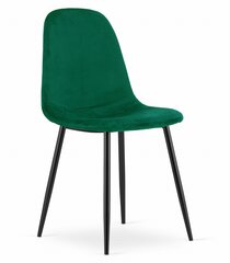 Набор из 2 стульев Como, зеленый цена и информация | Стулья для кухни и столовой | hansapost.ee
