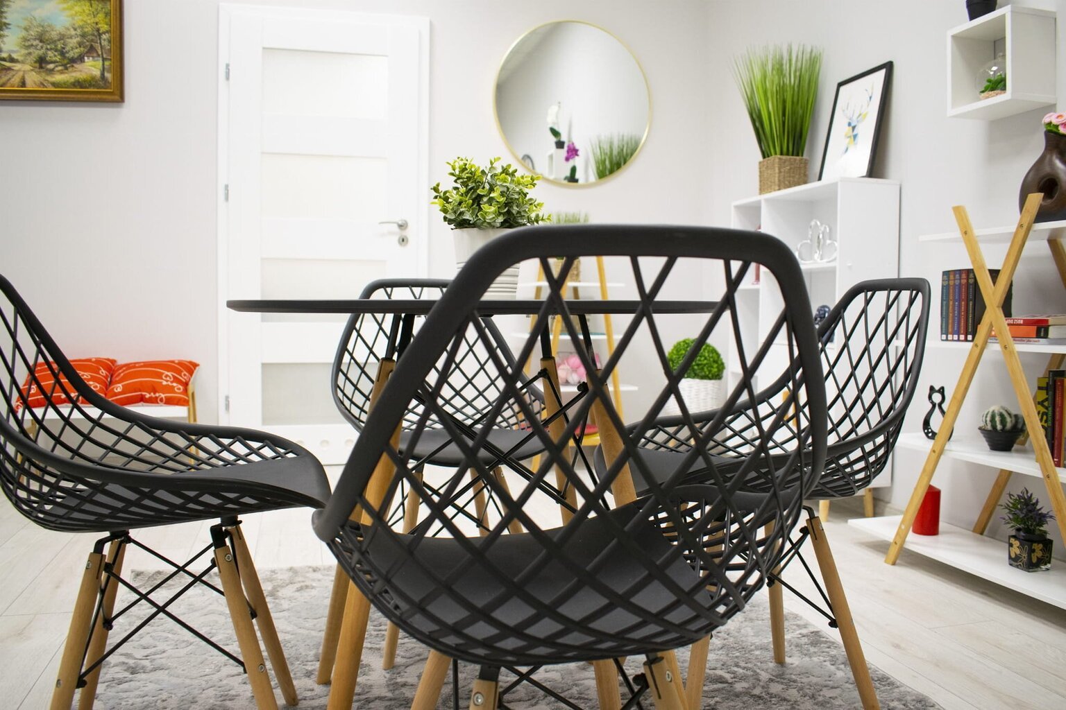 3-tooli komplekt Sakai, must/pruun hind ja info | Köögitoolid, söögitoolid | hansapost.ee