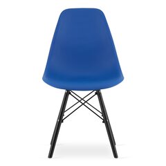 Комплект из 3 стульев Osaka, синий/черный цена и информация | Стулья для кухни и столовой | hansapost.ee