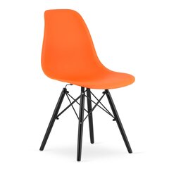 Комплект из 2 стульев Osaka, оранжевый/черный цена и информация | Стулья для кухни и столовой | hansapost.ee