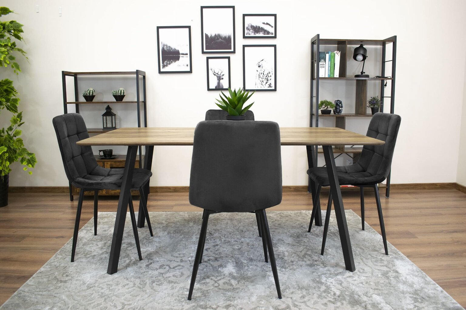 3-tooli komplekt Kara, must hind ja info | Köögitoolid, söögitoolid | hansapost.ee