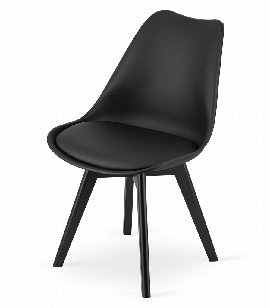 2-tooli komplekt Mark, must hind ja info | Köögitoolid, söögitoolid | hansapost.ee