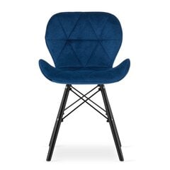 Набор из 3 стульев Lago, синий цена и информация | Стулья для кухни и столовой | hansapost.ee