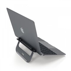 Sülearvutialus Satechi Aluminum Laptop Stand, Space Gray, hall цена и информация | Охлаждающие подставки и другие принадлежности | hansapost.ee