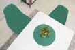 2-tooli komplekt Osaka, roheline/pruun hind ja info | Köögitoolid, söögitoolid | hansapost.ee