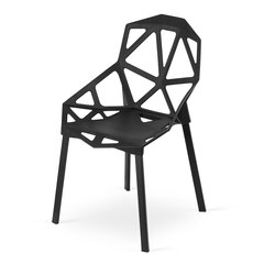 Комплект из 3-х стульев Essen, черного цвета цена и информация | Стулья для кухни и столовой | hansapost.ee
