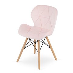 3-tooli komplekt Lago, roosa hind ja info | Köögitoolid, söögitoolid | hansapost.ee