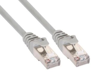 Võrgukaabel Intos InLine CAT5e SF/UTP, 0.5m, hall цена и информация | Кабели и провода | hansapost.ee