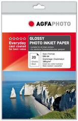 Fotopaber Agfaphoto A4 Everyday Glossy 180g 20 lehte hind ja info | Kirjatarvikud | hansapost.ee
