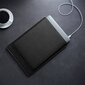 Kaitseümbris Woolnut Leather Sleeve 13" MacBook Pro & Air, must цена и информация | Sülearvutikotid | hansapost.ee