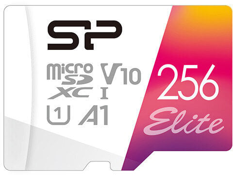 Mälukaart Silicon Power microSDXC 256GB Elite + adapter hind ja info | Mälukaardid mobiiltelefonidele | hansapost.ee