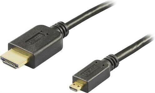 Videokaabel Deltaco HDMI-micro HDMI, 5 m цена и информация | Juhtmed ja kaablid | hansapost.ee