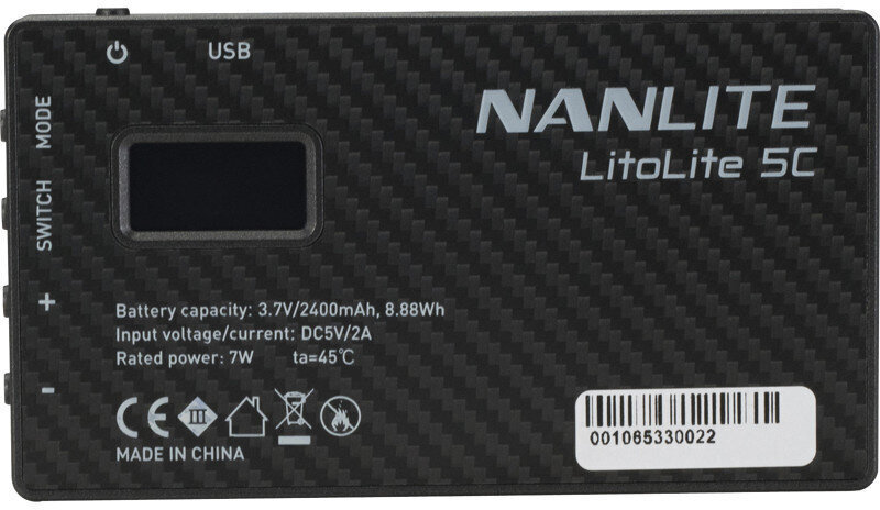 Toruvalgusti Nanlite 5C RGBWW Led Pocket цена и информация | Fotovalgustid, ringvalgustid ja fotostuudiod | hansapost.ee