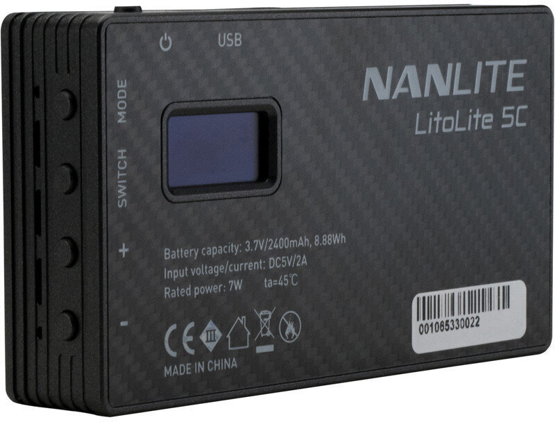 Toruvalgusti Nanlite 5C RGBWW Led Pocket hind ja info | Fotovalgustid, ringvalgustid ja fotostuudiod | hansapost.ee