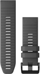 Силиконовый ремешок QuickFit Acc Enduro, сланцево-серого цвета, 26 мм цена и информация | Аксессуары для смарт-часов и браслетов | hansapost.ee