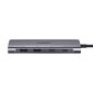 Adapter HUB UGREEN CM195 USB-C to HDMI, 2x USB-A 3.0, SD|TF, PD hind ja info | USB adapterid ja jagajad | hansapost.ee