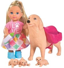 Кукла SIMBA Evi Psia + собачка цена и информация | Игрушки для девочек | hansapost.ee
