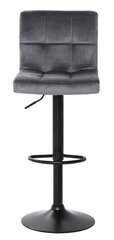 Gray velvet metal bar stool hind ja info | Köögitoolid, söögitoolid | hansapost.ee