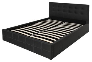 Cleo Bed Frame With Container, 215x162x30cm, Gray Color цена и информация | Кровати | hansapost.ee