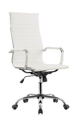 Swivel office armchair David, 54x61.5x105.5/115.5cm, Tilt, White hind ja info | Kontoritoolid | hansapost.ee