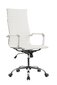Swivel office armchair David, 54x61.5x105.5/115.5cm, Tilt, White цена и информация | Kontoritoolid | hansapost.ee