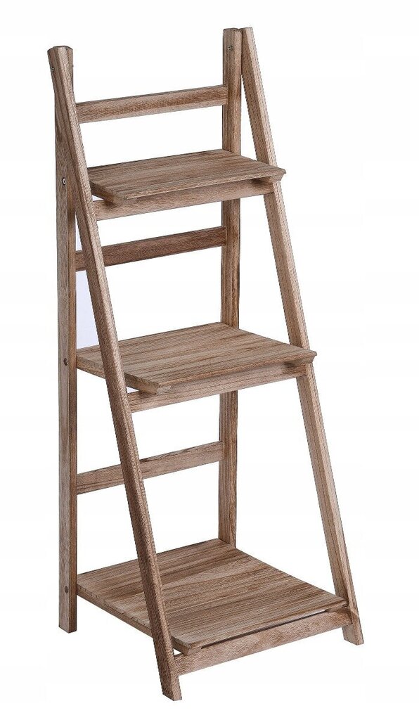 Flower stand folding bookcase wooden ladder 3 цена и информация | Redelid | hansapost.ee