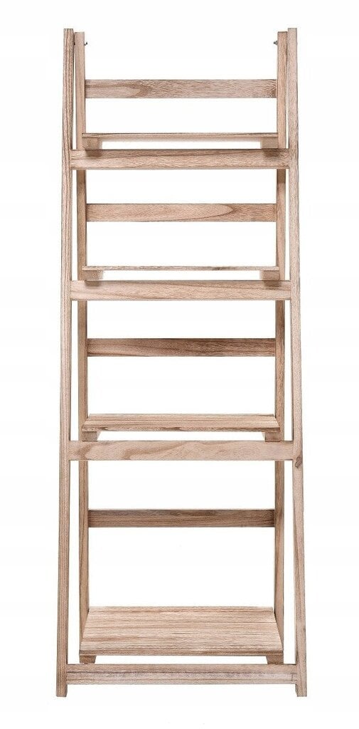 Flower stand folding bookcase wooden ladder 4 hind ja info | Redelid | hansapost.ee