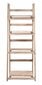 Flower stand folding bookcase wooden ladder 4 hind ja info | Redelid | hansapost.ee