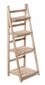 Flower stand folding bookcase wooden ladder 4 hind ja info | Redelid | hansapost.ee