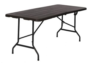 Catering Table, Folding, Wood, 180/70 цена и информация | Садовые столы и столики | hansapost.ee