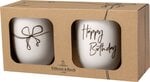 Tasside komplekt Villeroy & Boch Statement Happy Birthday, 2-osaline, 280 ml