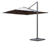 SIDE UMBRELLA KOS 300X300CM ALUMINUM ANTRACITE SPUNACRYLIC STONE GREY цена и информация | Päikesevarjud ja markiisid | hansapost.ee