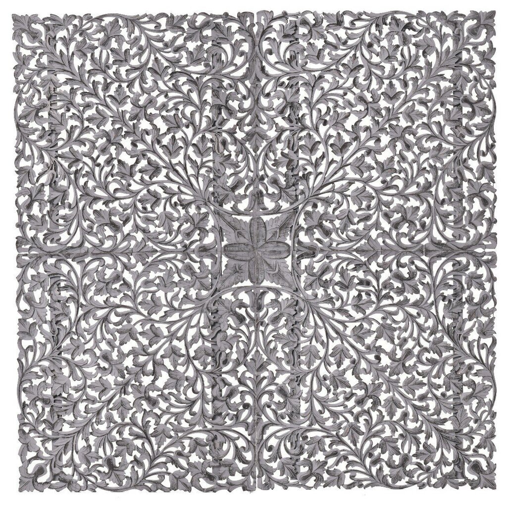 DECORATIVE PANEL MANDARA 180X180CM MEHENDI GREY цена и информация | Sisustuselemendid | hansapost.ee