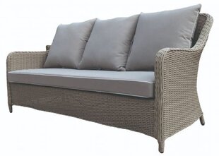 Уличный диван Grace, бежевый/серый цвет цена и информация |  Садовые стулья, кресла, пуфы | hansapost.ee
