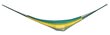 LAYING HAMMOCK ALICANTE 200X100CM BLUE GREEN YELLOW цена и информация | Võrkkiiged | hansapost.ee