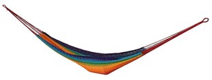 LAYING HAMMOCK ALICANTE 200X100CM RED GREEN hind ja info | Võrkkiiged | hansapost.ee