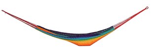 LAYING HAMMOCK ALICANTE 200X100CM RED GREEN hind ja info | Võrkkiiged | hansapost.ee